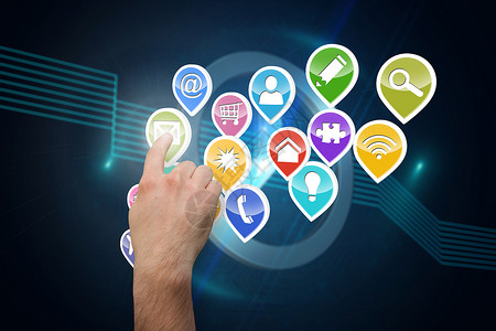 制作线性图标背景 数字内容制作服务详解